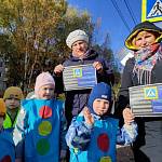 В Новгородской области дошкольники напомнили участникам дорожного движения об уязвимости пешеходов на дороге