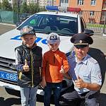 В Кемерове сотрудники Госавтоинспекции провели урок безопасности для дошкольников