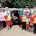 Социально-значимая акция «Безопасный пассажир» стартовала в МБДОУ «Детский сад «Тополек»