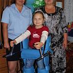 В Мошковском районе сотрудники Госавтоинспекции навестили восьмилетнюю девочку, попавшую в ДТП в 2010-м