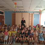 Сотрудники кемеровской Госавтоинспекции провели занятие по активизации знаний ПДД для дошкольников