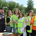 В День защиты детей сотрудники кемеровской Госавтоинспекции приняли участие в проведении мероприятия под названием «ЮИДовский Арбат»