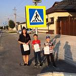 Практические занятия дорожной безопасности для пешеходов проходят вблизи образовательных организаций Кабардино-Балкарии