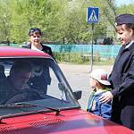 На территории Усть-Абаканского района прошел Единый час дорожной безопасности