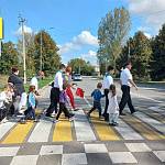 Акцию «Безопасный маршрут малыша» провели автоинспекторы и ЮИД Майского района КБР для дошкольников 