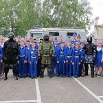Юные инспекторы движения посетили центр профессиональной подготовки УМВД России по Томской области 