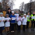 Сотрудники Госавтоинспекции г. Кемерово совместно с лицеистами провели акцию «Письмо водителю»