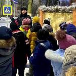 В Великом Новгороде пешеходные экскурсии формируют у детей навыки безопасного ориентирования в транспортной среде 