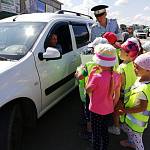 В Татарстаневоспитанники детского сада пожелали водителям и пешеходам удачной дороги 