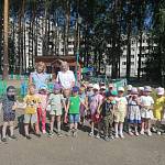 Госавтоинспекторы Железногорска напомнили дошкольникам правила поведения на проезжей части