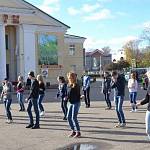 В Рославле старшеклассники провели флешмоб «Мы - молодое поколение за безопасность дорожного движения!»