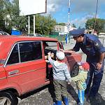 Дорожные полицейские и дошкольники отметили День рождения светофора