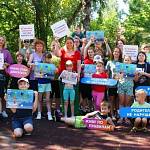 Дети и родители из Новгородской и Белгородской областей поддержали лозунг «Безопасность на дороге начинается с семьи» 