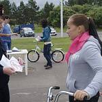Сотрудниками  Госавтоинспекции г. Комсомольска-на-Амуре, проведена эстафета по «Правилам дорожного движения» для юных велосипедистов в детских оздоровительных лагерях