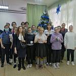 Сотрудники кемеровской Госавтоинспекции провели урок безопасности для учащихся одной из школ города