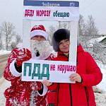 Главные герои новогодних праздников призвали новгородцев к дисциплине на дороге в период зимних каникул