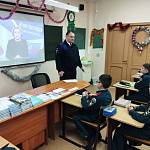 Руководители ГИБДД Железногорска первый день «Декады дорожной безопасности детей» посвятили «разговорам о важном» со школьниками