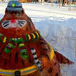 Конкурс снежных фигур в Кузбассе