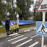 В Великом Новгороде на базе автогородка возобновились интерактивные уроки по безопасному участию в дорожном движении