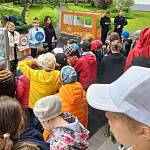Прилегающие территории Великого Новгорода преобразились в интерактивные площадки по обучению детей навыкам дорожной дисциплины