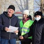 Сотрудники Госавтоинспекции г. Кемерово совместно со школьниками провели акцию «Письмо водителю»