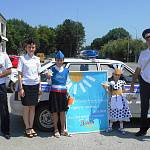 Госавтоиспекция и ЮИДовцы Черекского района поддержали акцию